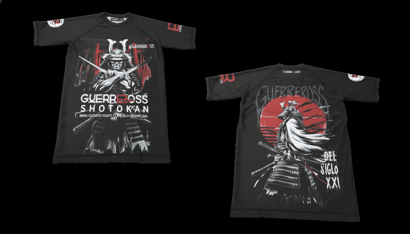 RASHGUARD MMA SAMURAI - Camiseta de compresión SHOTOKAN RASHGUARD MMA SAMURAI - Camiseta de compresión SHOTOKAN - Imagen 2