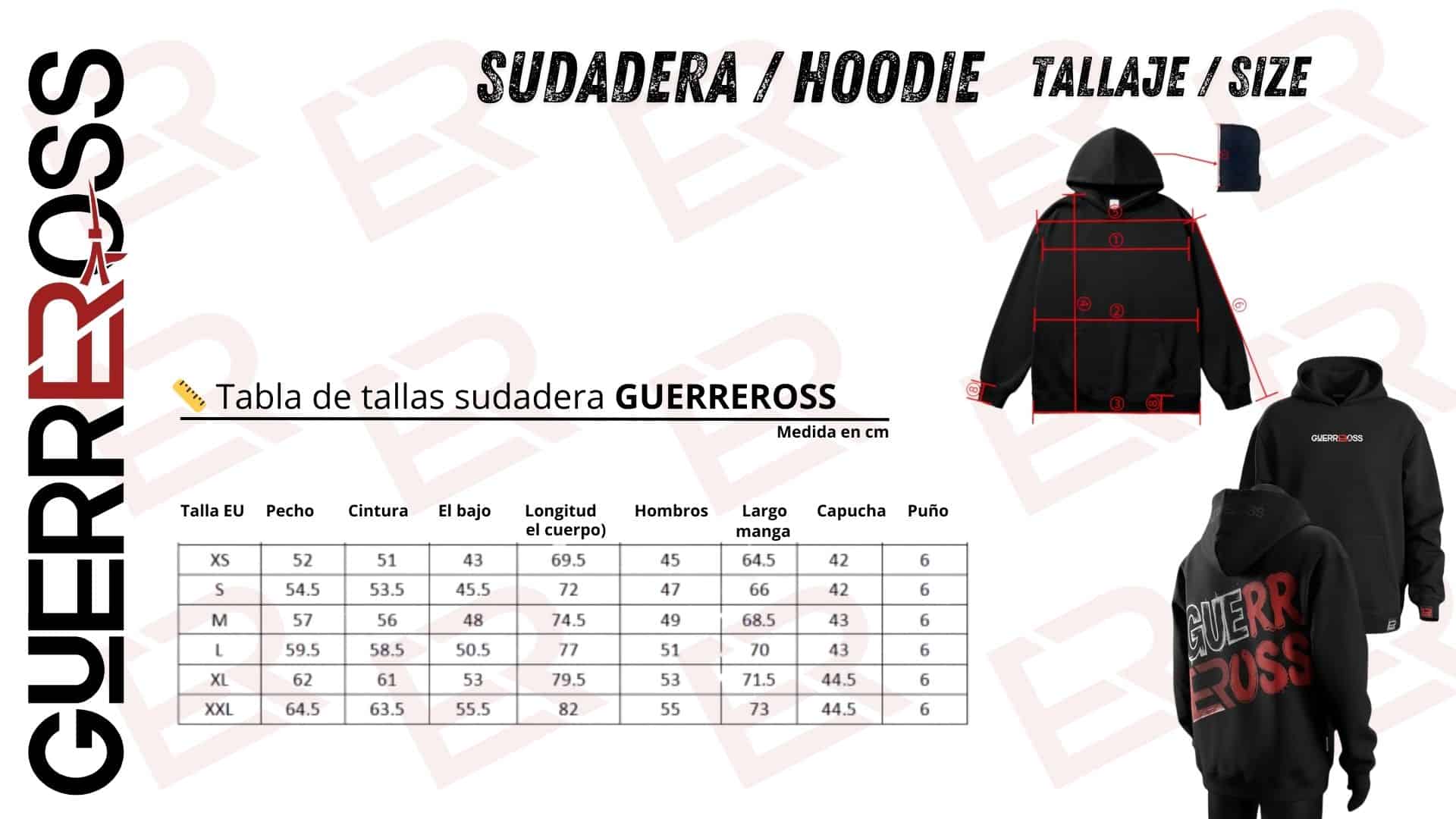 SUDADERA GUERREROSS SUDADERA GUERREROSS - Imagen 3